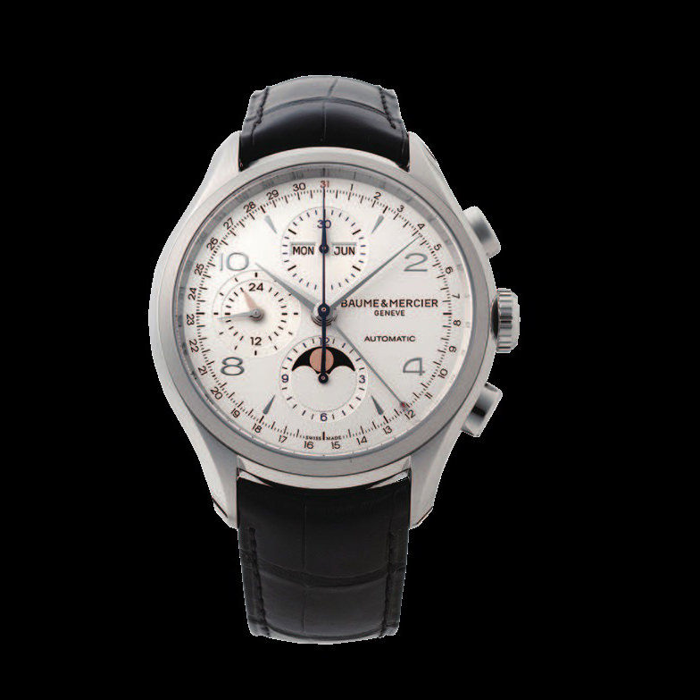 本日限定価格　ボーム&メルシエ　クリフトン　クロノグラフ コンプリートカレンダー 新品)BAUME & MERCIER ボーム&メルシエ クリフトン クロノグラフ