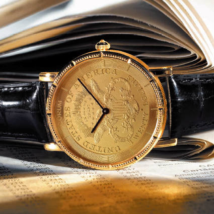 ケース素材は、なんと本物の金貨！ | ニュース | 時計Begin