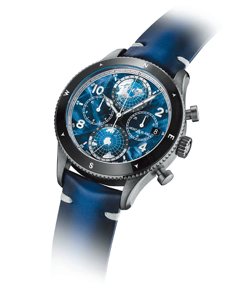 MONTBLANC 1858 ジオスフェール クロノグラフ ゼロ オキシジェン リミテッドエディション LE290