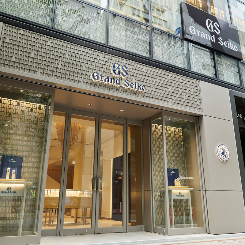 グランドセイコー 店舗用 ディスプレイ サインプレート 看板 置物 2点セット レア 非売品 美品 グランドセイコー GRAND SEIKO 店舗用