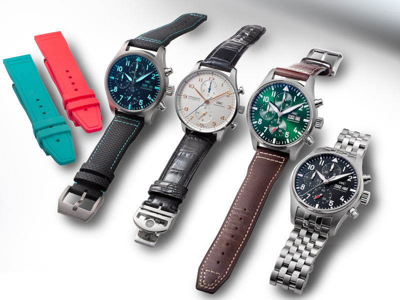 「ストラップで選ぶ」IWCのクロノグラフ