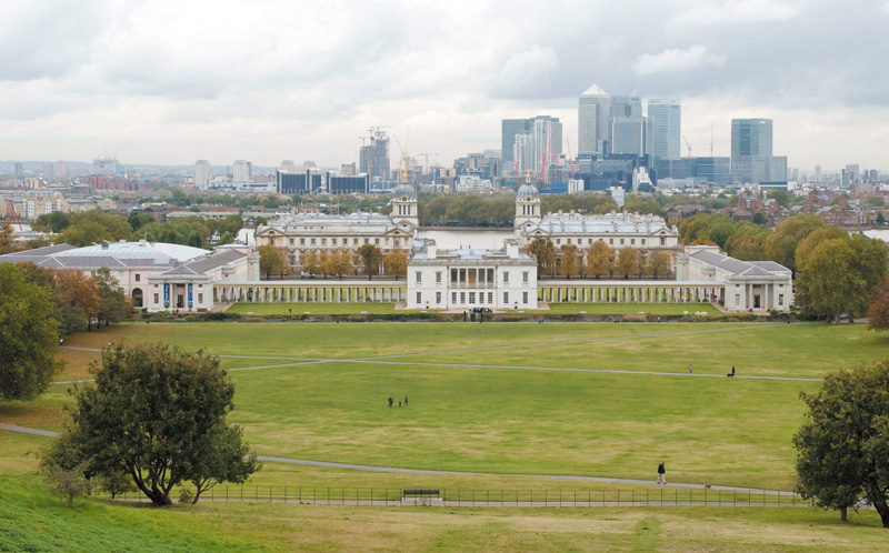 世界各地の時間の基準となる起点