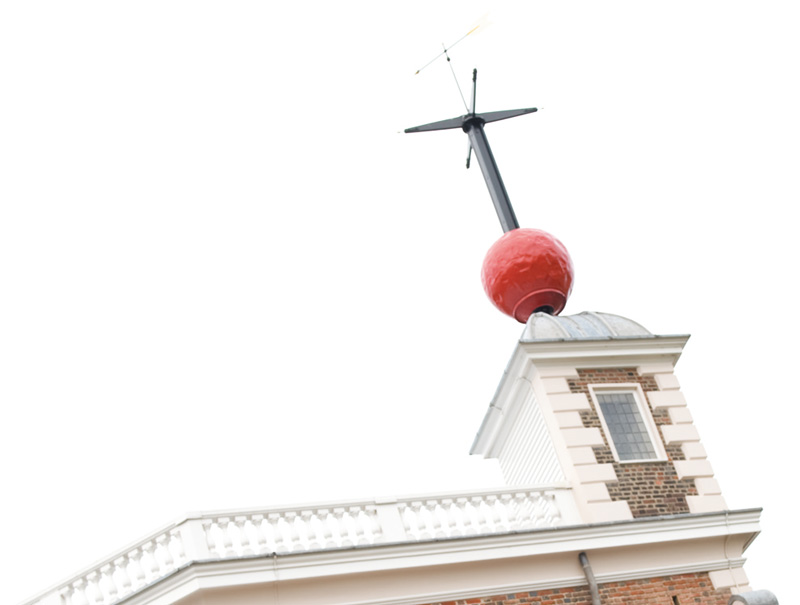 世界各地の時間の基準となる起点