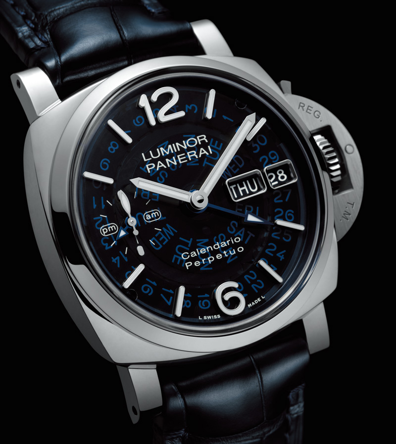 パネライ ルミノール パーペチュアルカレンダー GMT プラチナテックTM