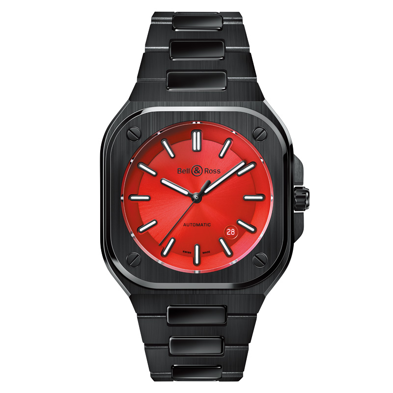 ベル＆ロス BR-05 レッド ブラック セラミック