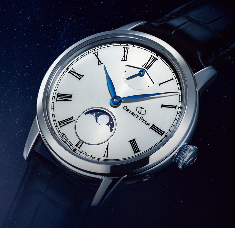 オリエントスター M45 F8 メカニカル ムーンフェイズ　ハンドワインディング