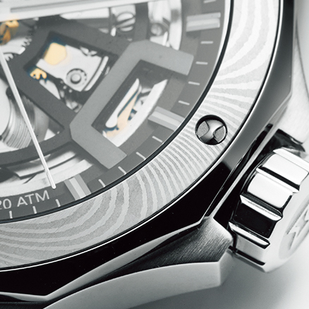 同じものがないダマスカスの波模様