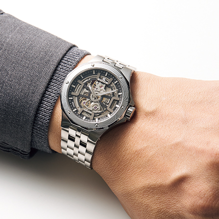 サイズダウンした小ぶりな40mmケース