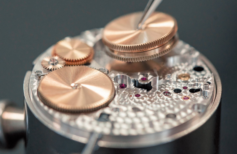 ショパールは4つの香箱で9日間パワーリザーブ