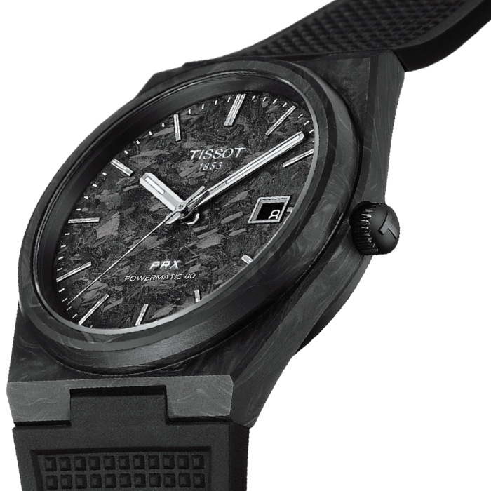 ティソ ティソ PRX パワーマティック 80 40mm カーボン