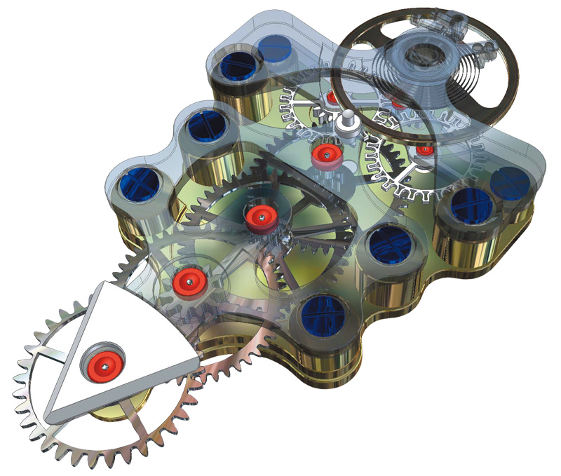 デュアル ダイレクト脱進機