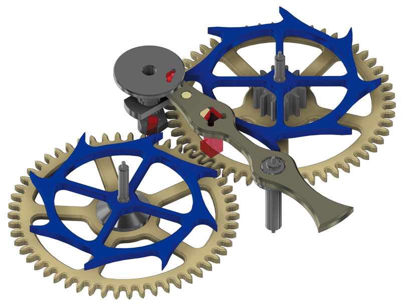 ダイレクトインパルス脱進機