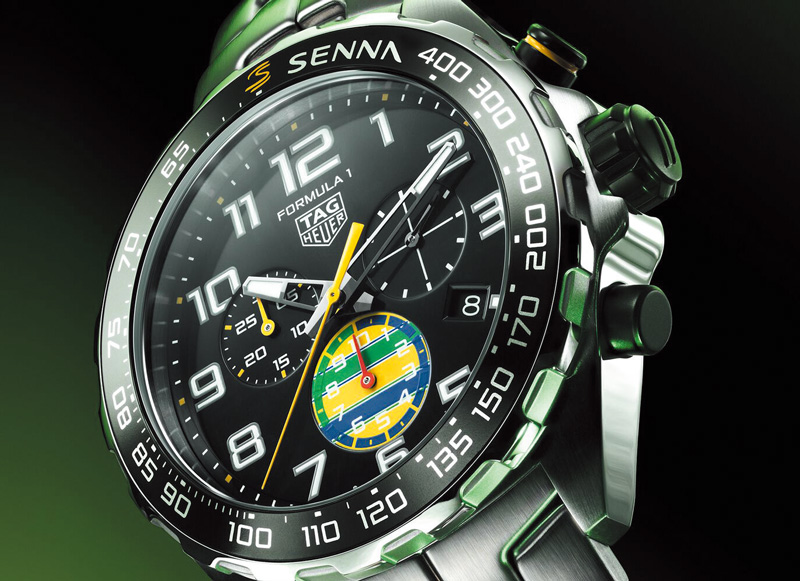 タグ・ホイヤー　タグ・ホイヤー フォーミュラ1 クロノグラフ × セナ 43mm