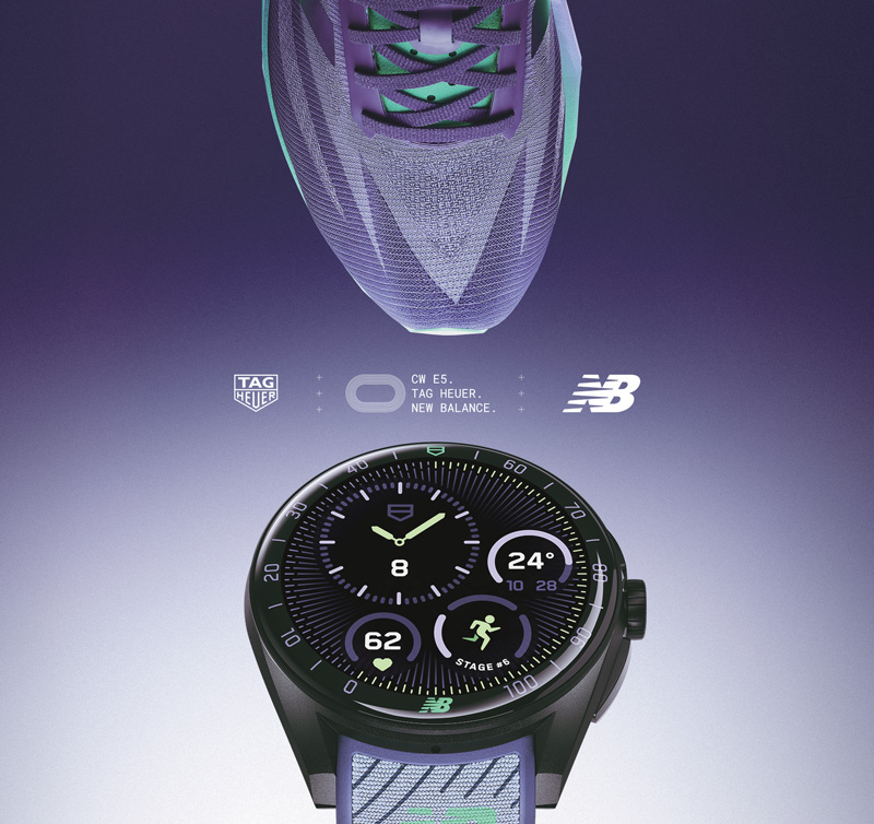 タグ・ホイヤー TAG Heuer Connected Calibre E5 40MM x New Balance Edition