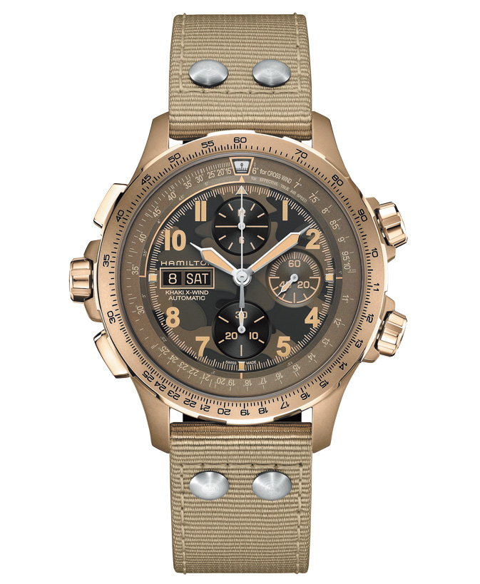 ハミルトン　カーキ アビエーション X-ウィンド オートクロノ