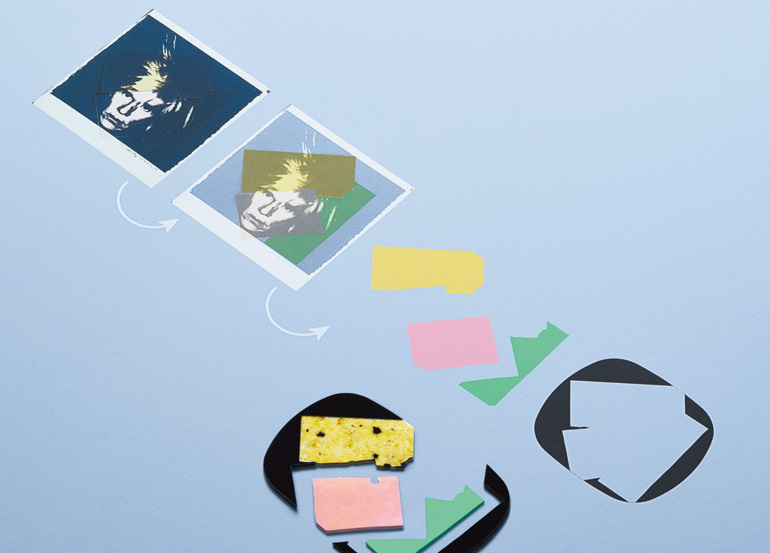 ピアジェ　アンディ・ウォーホル ウォッチ 「コラージュ」リミテッドエディション