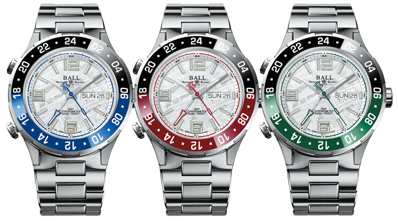 ボールウォッチ　ロードマスター マリン GMT メテオライト