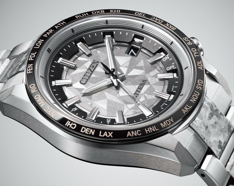 シチズン アテッサ　ACT Lineエコ・ドライブ電波時計