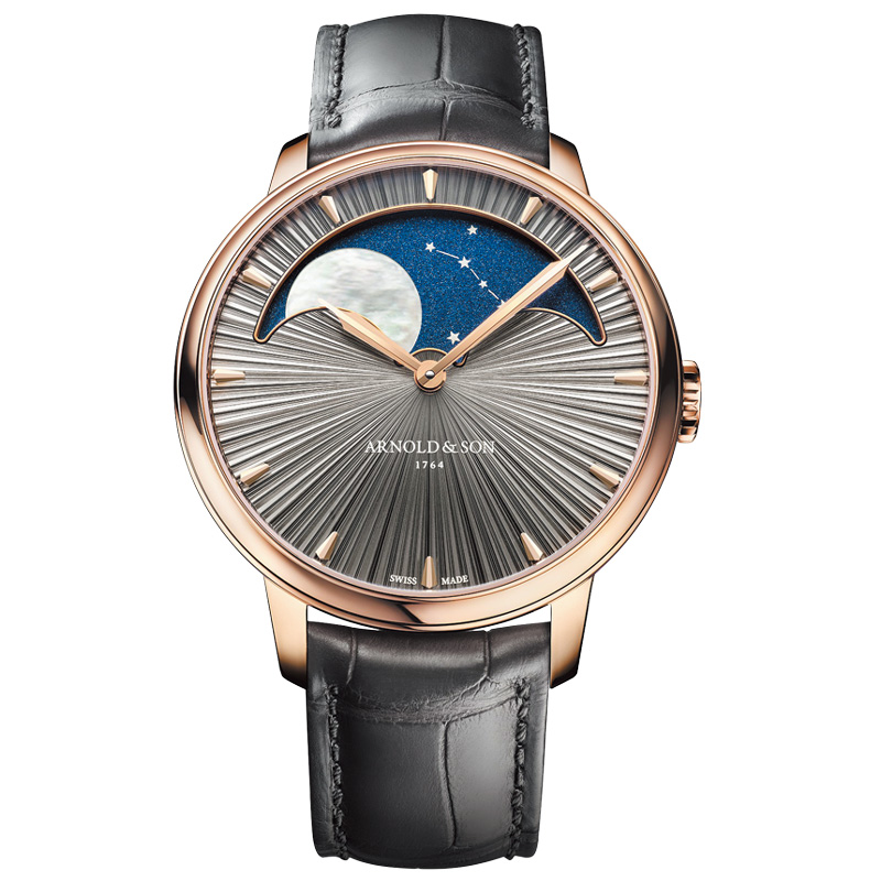アーノルド＆サン　パーペチュアルムーン 41.5 レッドゴールド クリフ・グレーエディション