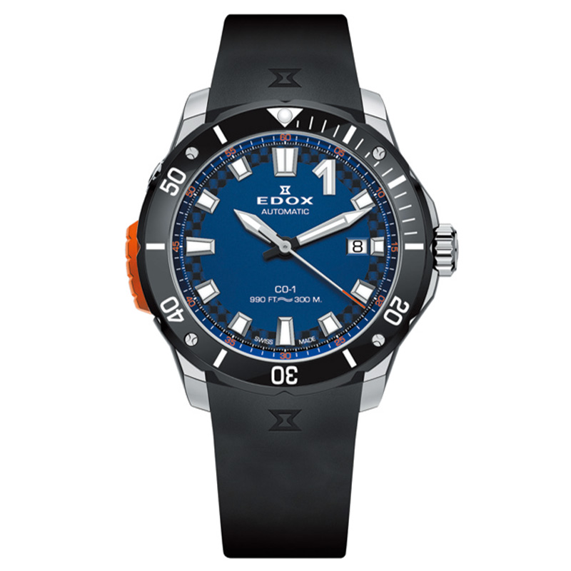 EDOX(エドックス)クロノオフショア 1 ベゼルロック デイト オートマティック