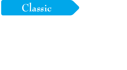 クラシック　4ムーブの基本性能を活かしたクラシックデザイン