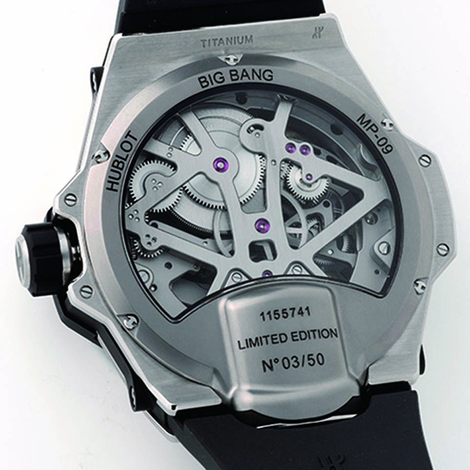 MP-09 トゥールビヨン バイ-アクシス 5デイズパワーリザーブ チタニウム サムネイル画像2