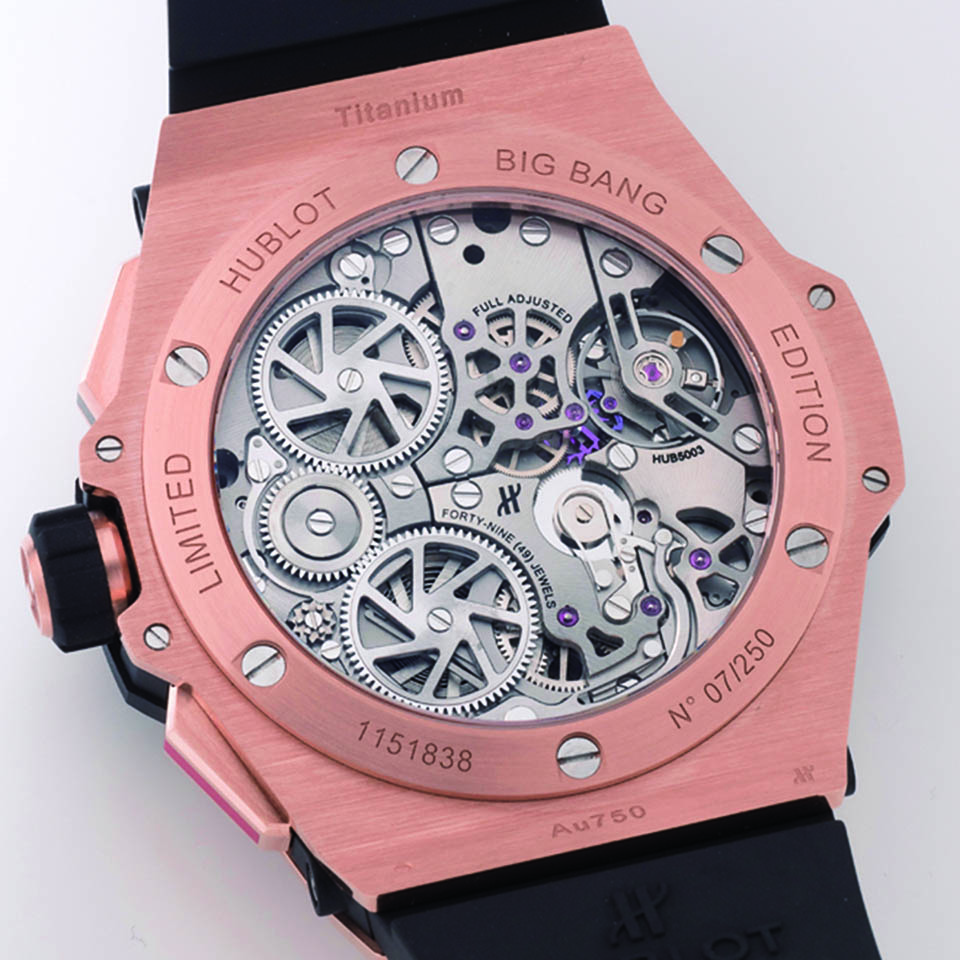 ビッグ・バン アラームリピーター キングゴールドセラミック サムネイル画像5