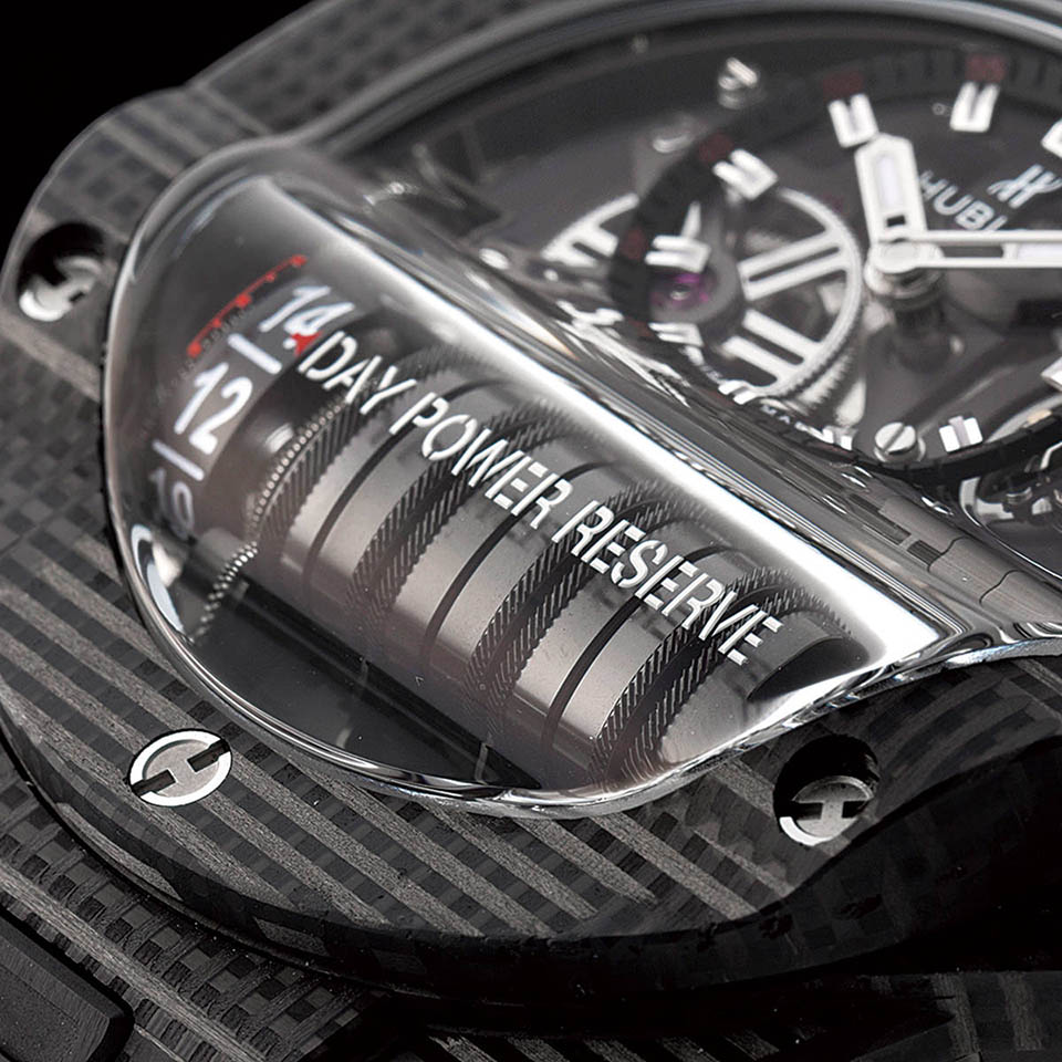 ビッグ・バン MP-11 14デイ パワーリザーブ 3Dカーボン サムネイル画像4