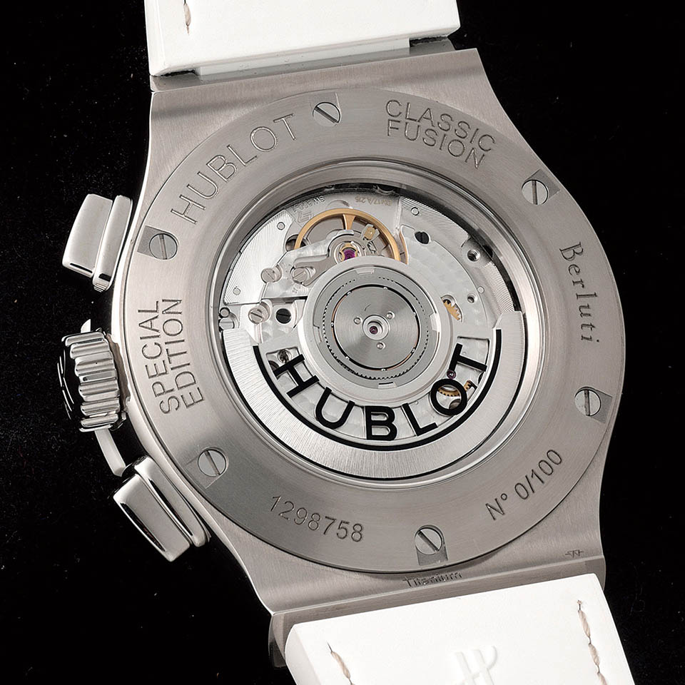 クラシック・フュージョン クロノグラフ ベルルッティ スクリット フラットビアンコ サムネイル画像2