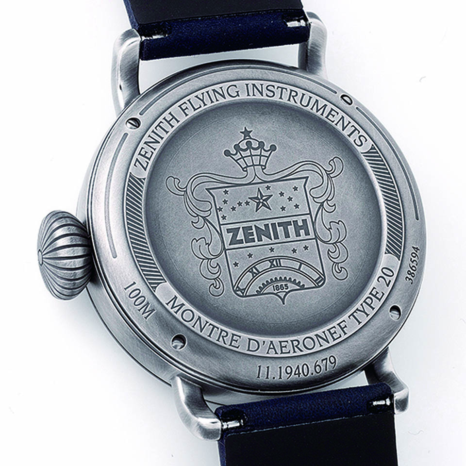 パイロット タイプ20 エクストラ スペシャル-40㎜ 【 ZENITH