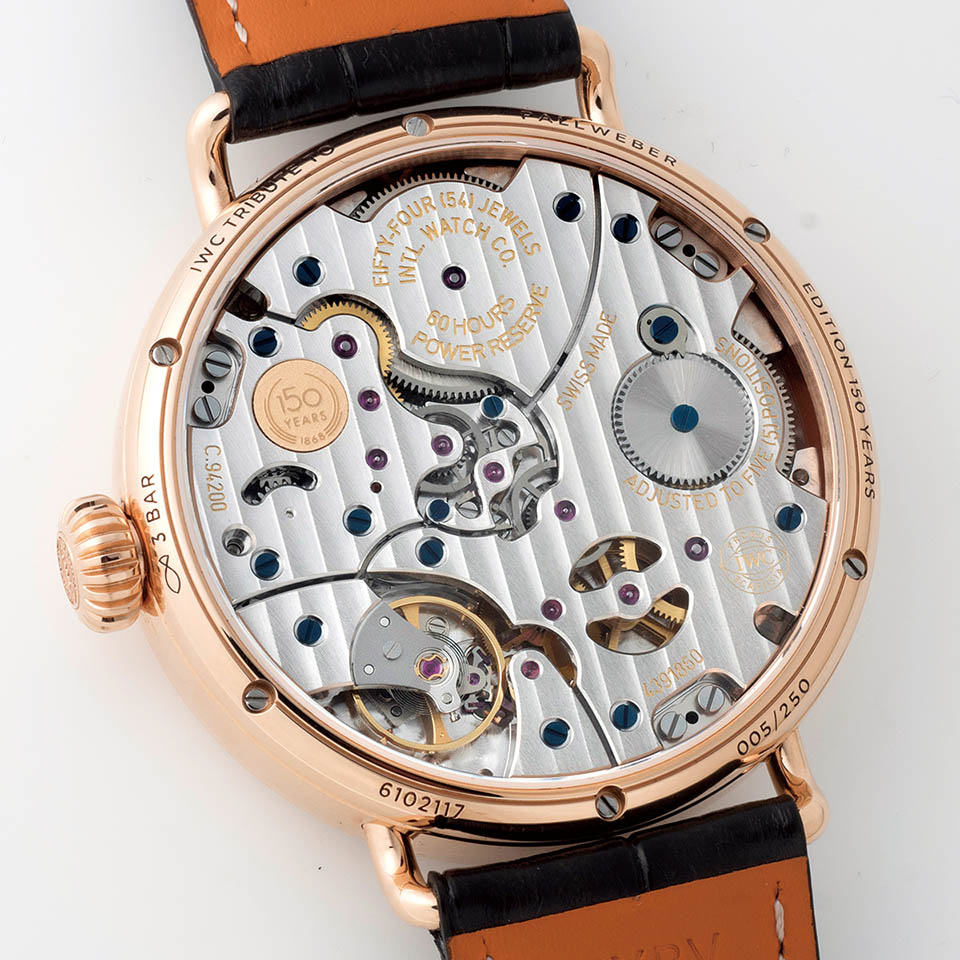IWC トリビュート・トゥ・パルウェーバー“150イヤーズ” サムネイル画像2