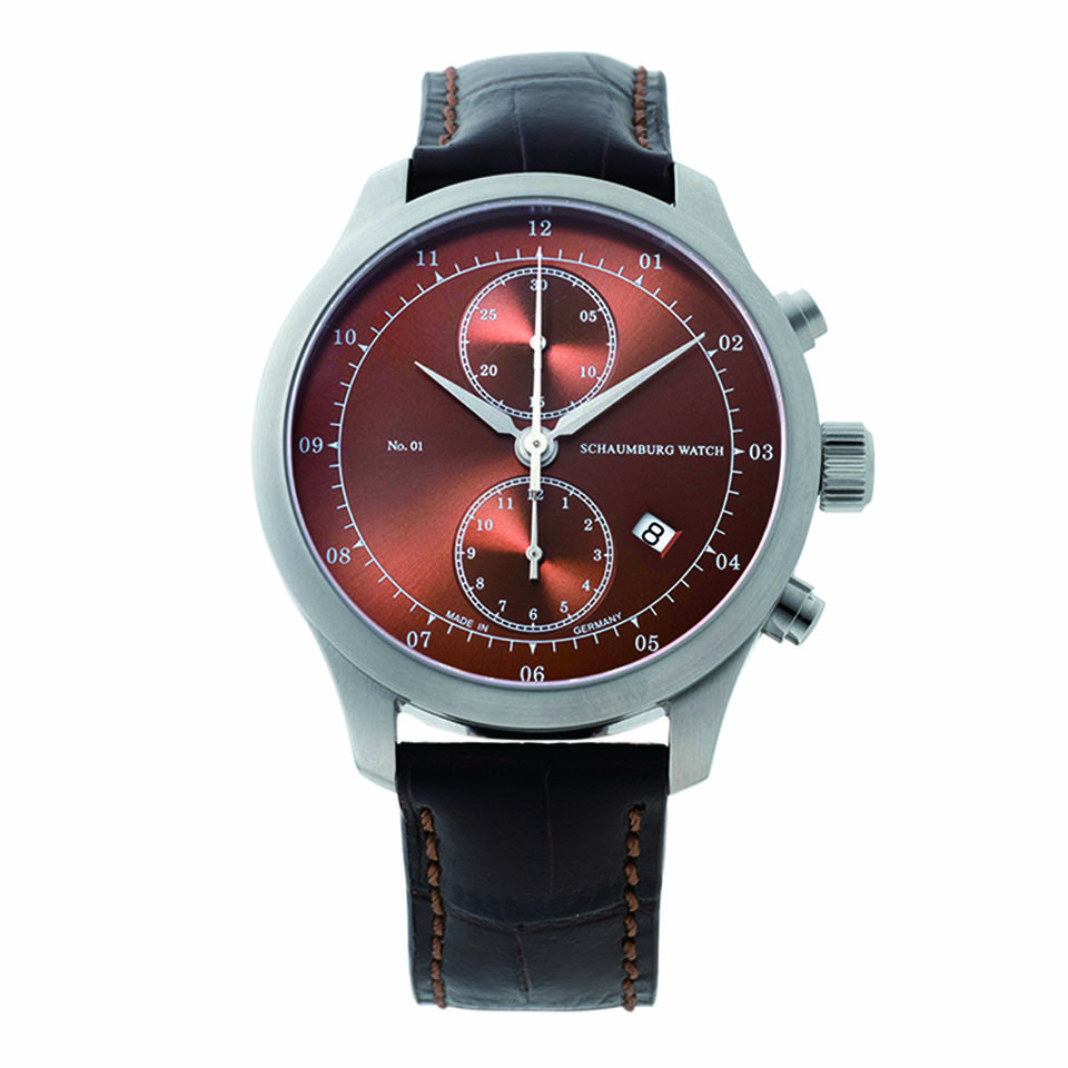 クロノグラフ No.1 【 SCHAUMBURG WATCH（シャウボーグウォッチ